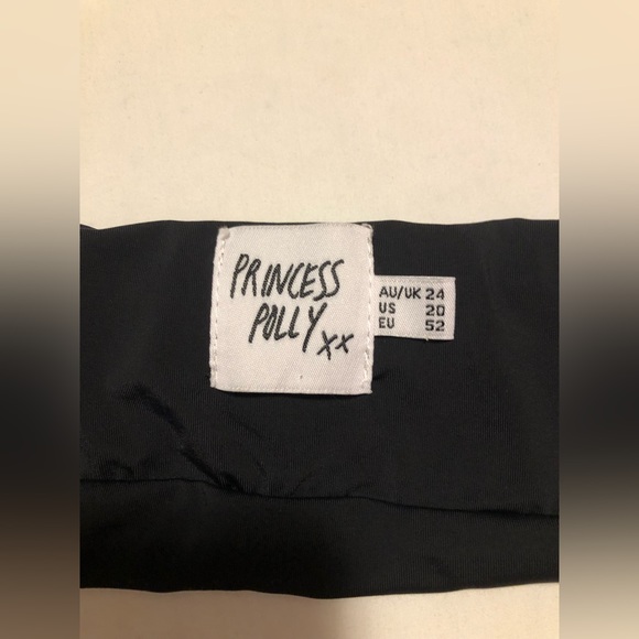 Princess Polly black halter top, 20 - Picture 4 of 10